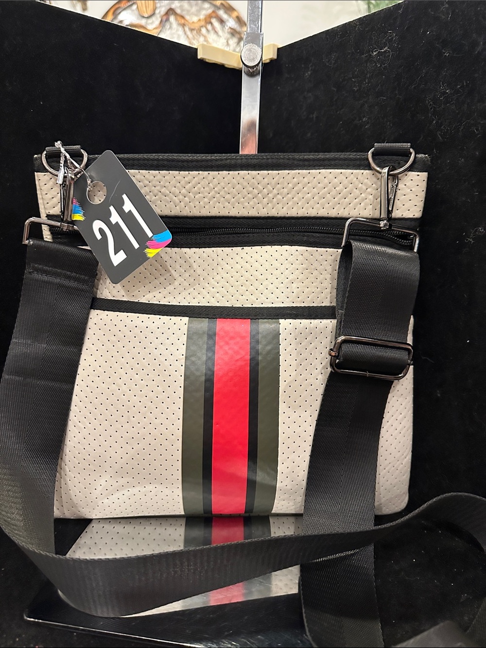 HAUTE SHORE # 211 Blake Roma Neoprene Crossbody